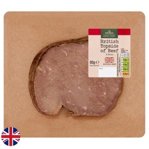 Market Street Deli British Topside Of Beef