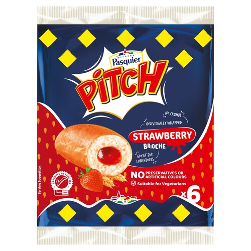 Brioche Pasquier Pitch Strawberry