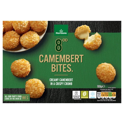 Morrisons 8 Camembert Bites 180g