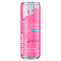 Red Bull Energy Drink Sugar Free Pink Edition Forest Fruits