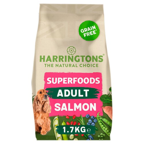 Harringtons Grain Free Superfoods Dry Dog Food In Salmon Morrisons Online Groceries Offers