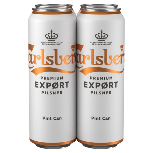 Carlsberg Export Lager Beer Cans