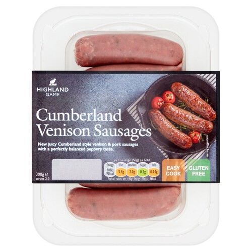 Highland Cumberland Venison Sausages