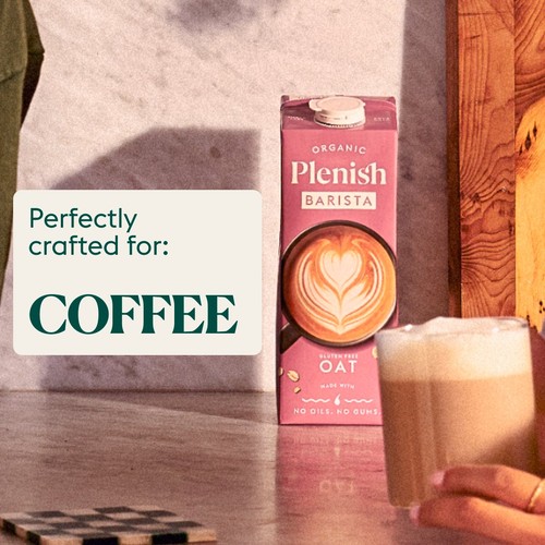 Plenish Organic Barista Oat Drink Chilled 1L