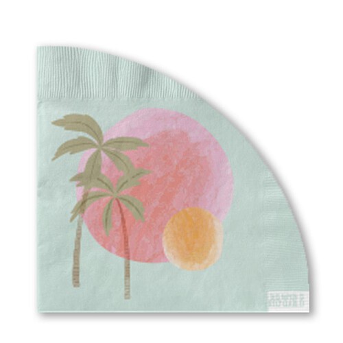 Nutmeg Home Palm Chilled Vibes Napkins