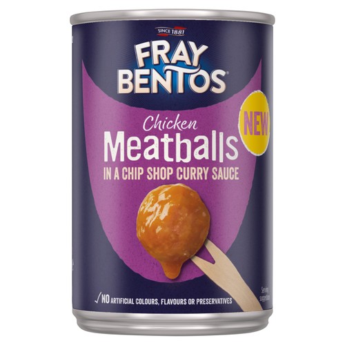 Fray Bentos Chip Shop Curry Meatballs 380G