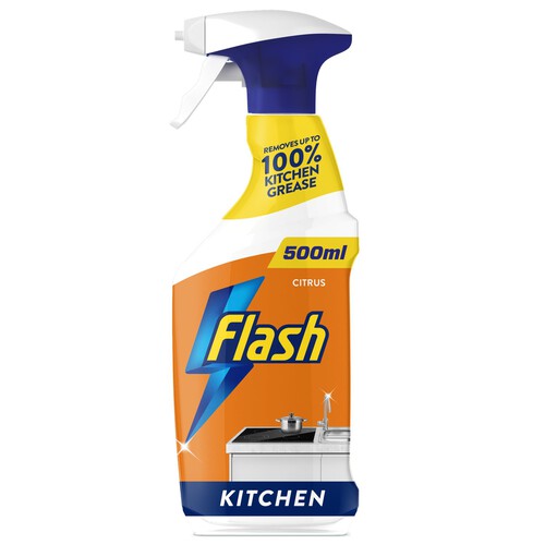 Flash Kitchen Citrus Cleaning Spray 