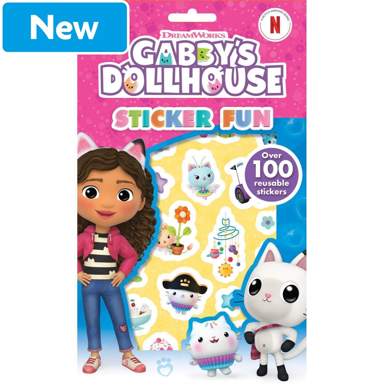Gabby's Dollhouse Sticker Fun