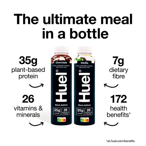 Huel Black Edition Chocolate Ready-To-Drink Complete Meal 