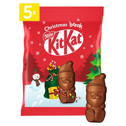 KitKat Santa Milk Chocolate Bag 55g