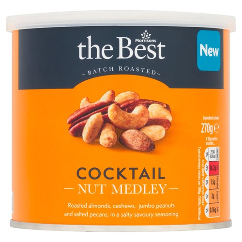 Morrisons The Best Cocktail Nut Medley 270g