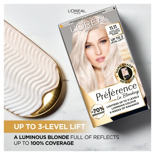 L'Oreal Paris Preference 11.11 Venice Ultra-Light Cool Crystal Blonde