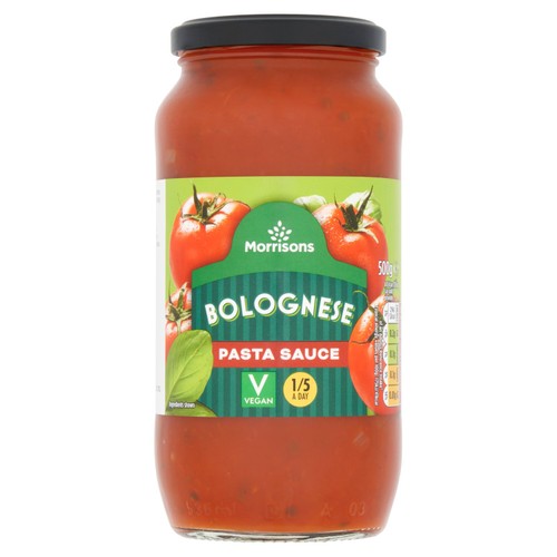 Morrisons bolognese sauce