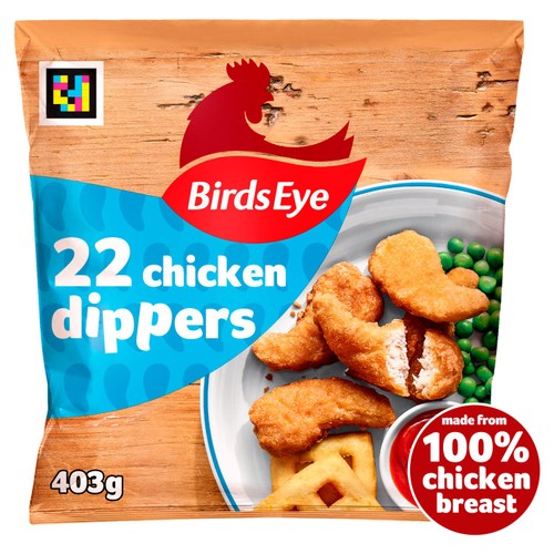 Birds Eye 22 Crispy Chicken Dippers 403g