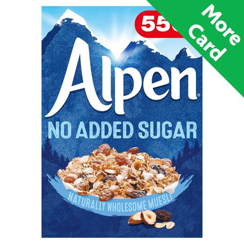 Alpen Muesli No Added Sugar