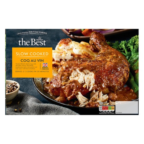 Morrisons The Best Slow Cooked Coq Au Vin 