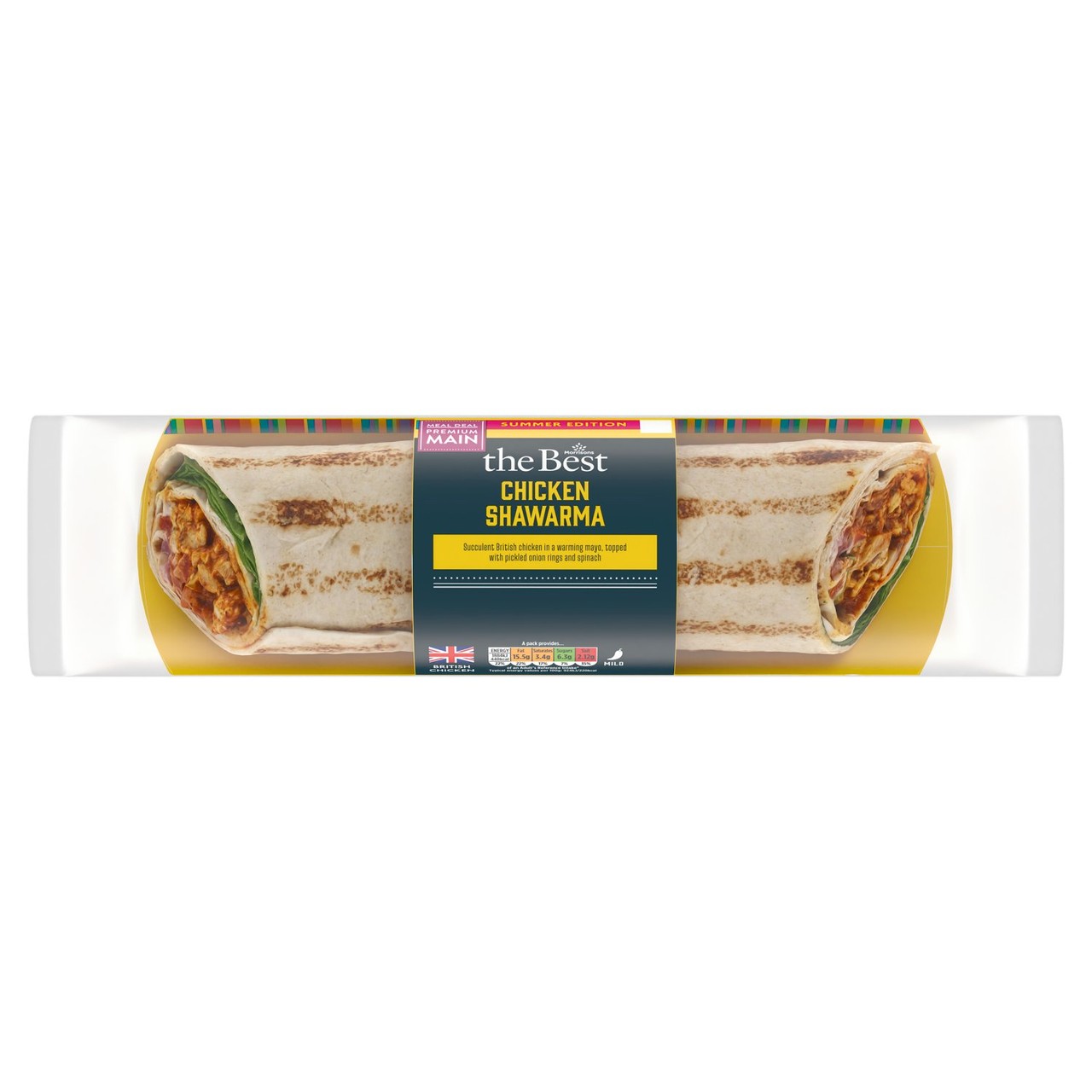 Morrisons The Best Chicken Shawarma Wrap