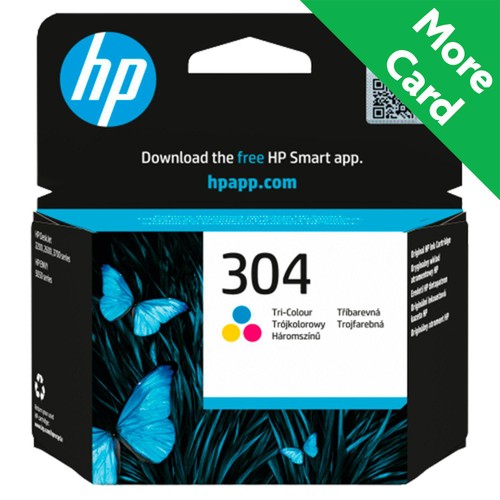 Hp 304 Tri-Colour Ink