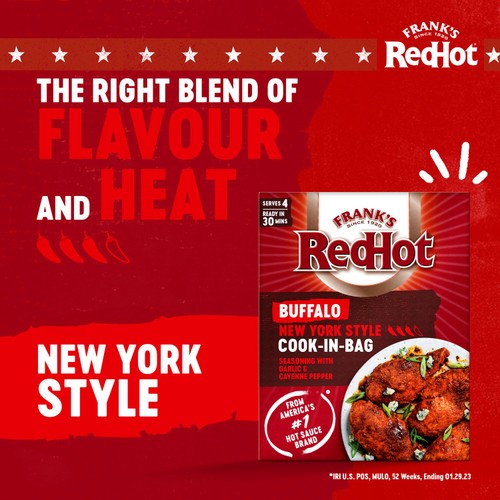 Frank's Buffalo New York Style Cook In Bag