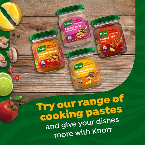 Knorr Roasted Chicken, Lemon & Pepper Cooking Paste 165g