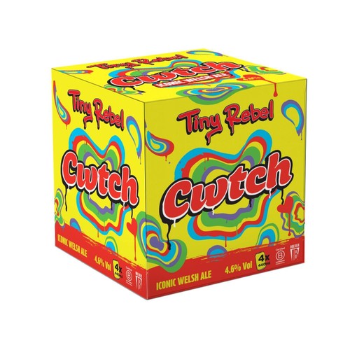 Tiny Rebel Cwtch Welsh Ale 4 x 440ml
