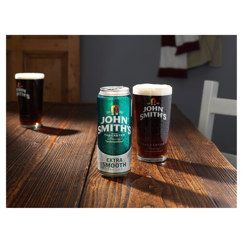 John Smith's Extra Smooth Ale Beer Cans