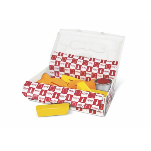 Toy Heinz Fish & Chips Takeaway Set