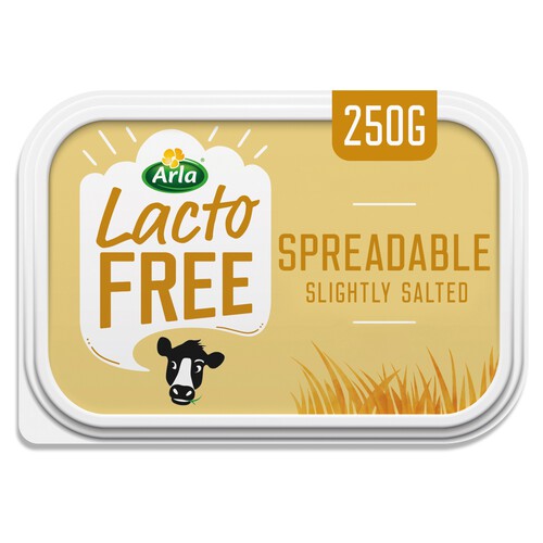  Arla LactoFREE Slightly Salted Spreadable Blend of Butter and Rapeseed Oil