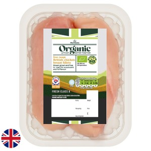 Morrisons British 4 Breaded Chicken Steaks 500g
