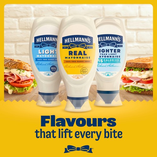 Hellmann's Real Mayonnaise 580ml