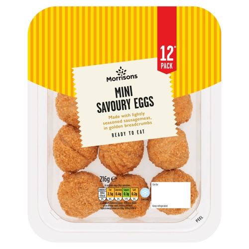 Morrisons mini savoury scotch eggs