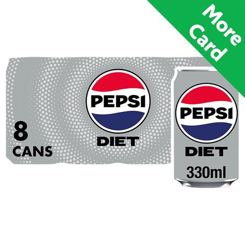 Diet Pepsi Cola Cans 