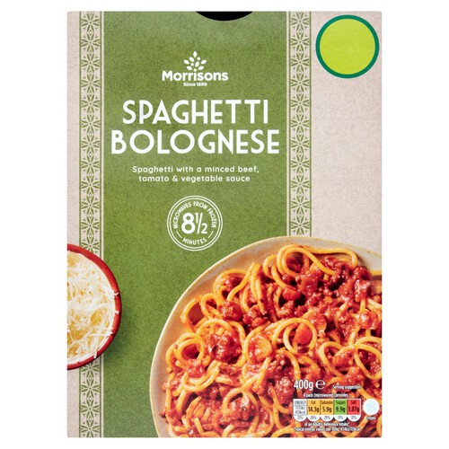 Morrisons Spaghetti Bolognese