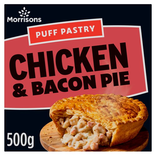 Morrisons Chicken And Bacon Pie