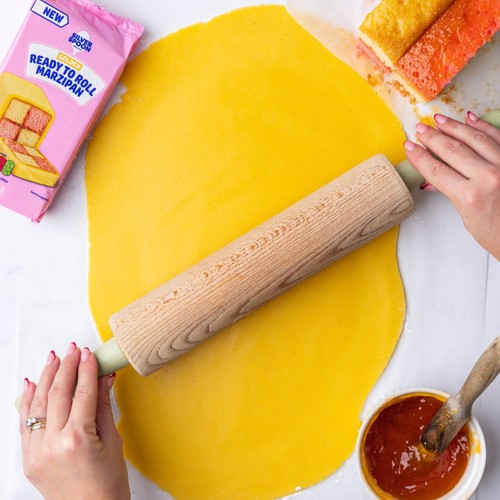 Silver Spoon Ready To Roll Golden Marzipan   500g