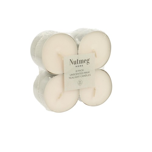 Morrisons nutmeg maxi tealights