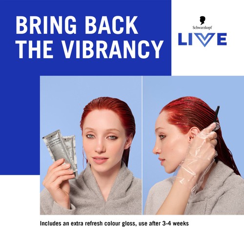 LIVE Intense Colour Permanent Hair Dye U71 Metallic Silver