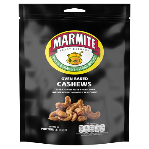Marmite Oven Baked Cashew Nuts Sharing Bag Snack 90g