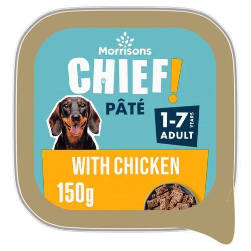 Morrisons Dog Food Chicken Pate