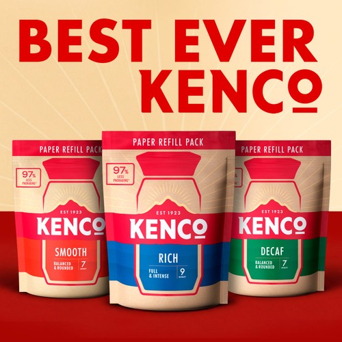 Kenco Decaff Eco Refill 150g
