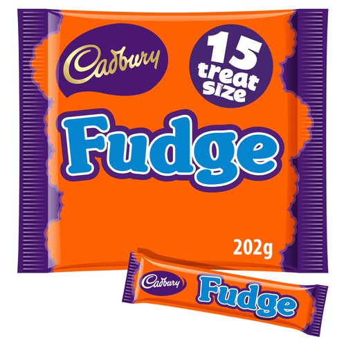 Cadbury Fudge Chocolate Bar Treatsize Bag