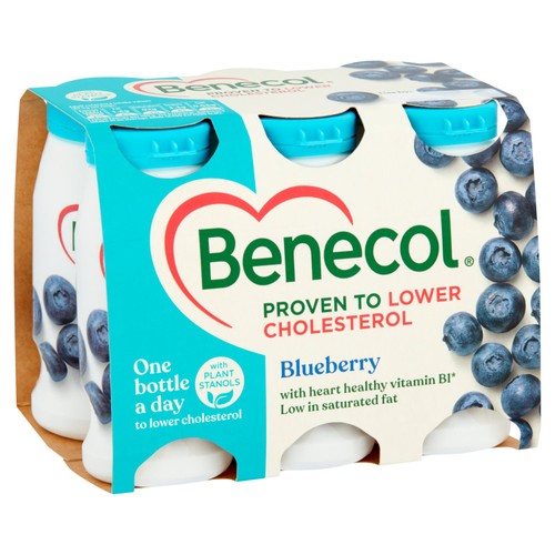 Benecol Blueberry Smooth Yogurt Drinks