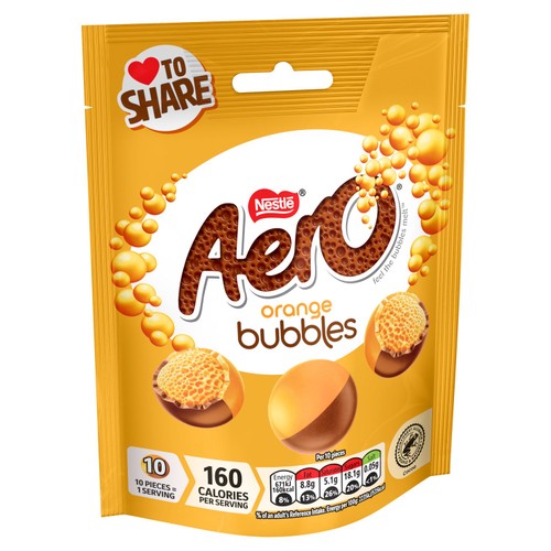 Aero Bubble Orange Pouch 