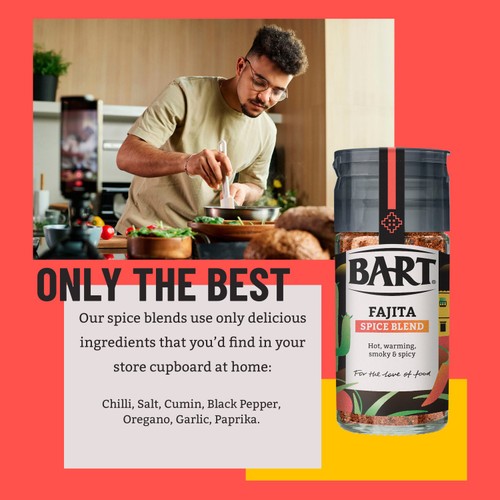 Bart Fajita Spice Blend   44g
