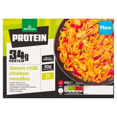 Morrisons Protein Sweet Chilli Chicken Noodles