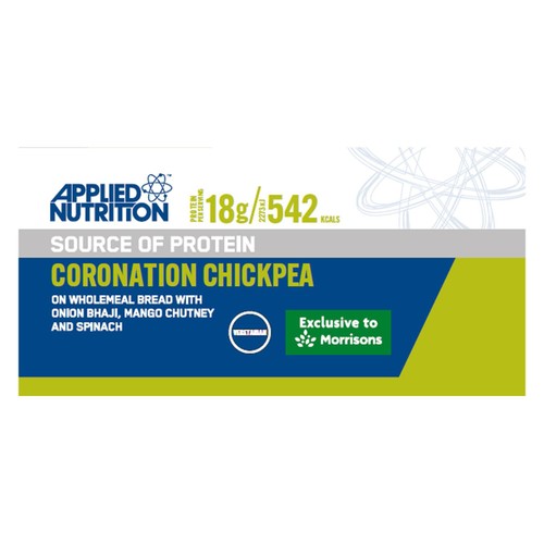 Applied Nutrition High Protein Coronation Chickpea & Onion Bhaji Sandwich