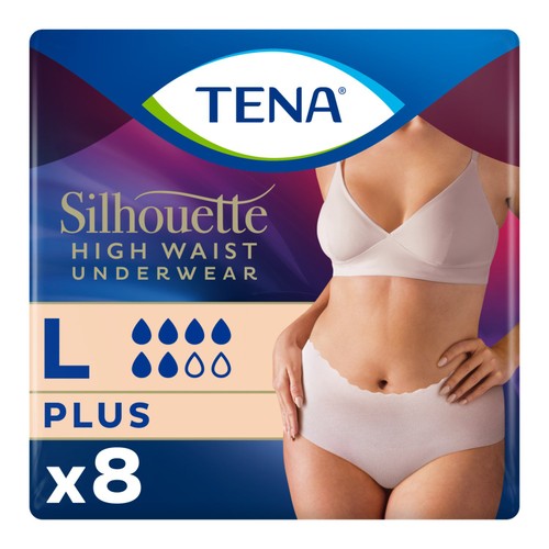 Tena Silhouette Incontinence Pants Cream Large 