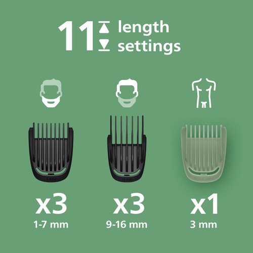 Philips Series 5000 All-In-One Trimmer Multigroom, 10-In-1