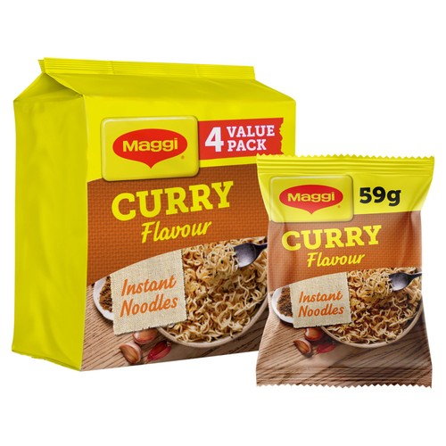 Maggi Min Instant Noodles Curry Flavour