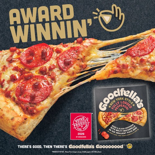Goodfella's New York Style Fully Loaded Pepperoni Pizza 532g
